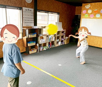 お約束を守る風船バレー＆夏休みをプロデュースする子供会議！